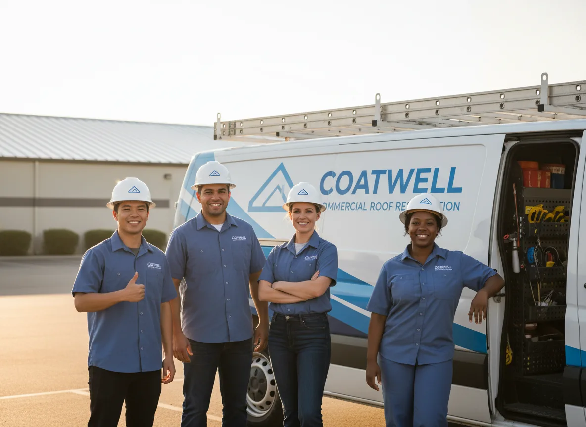 Commercial roof coating company in Wendell Depot, MA